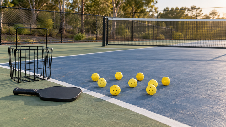 How to Collect Pickleballs Efficiently After Practice