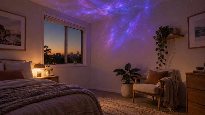 How to Set Up a Galaxy Projector in a Small Room