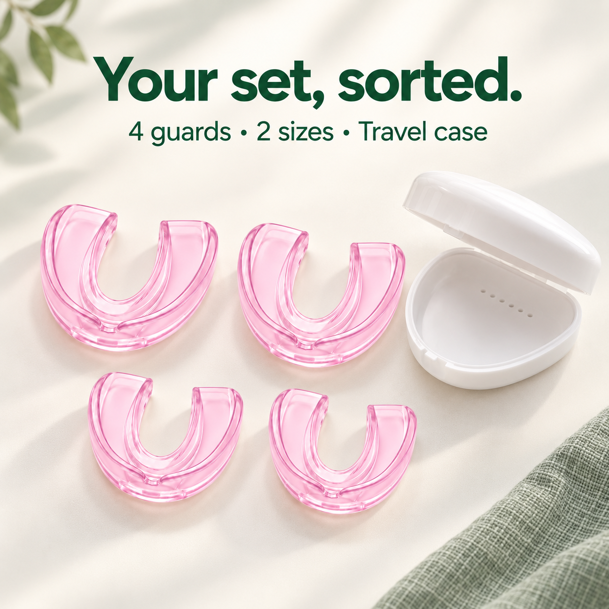 Four pieces, more flexibility