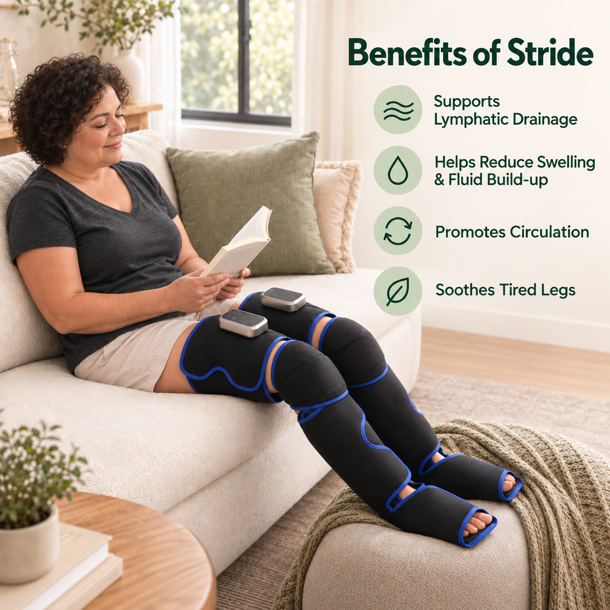 Benefits of Stride — illustrated overview