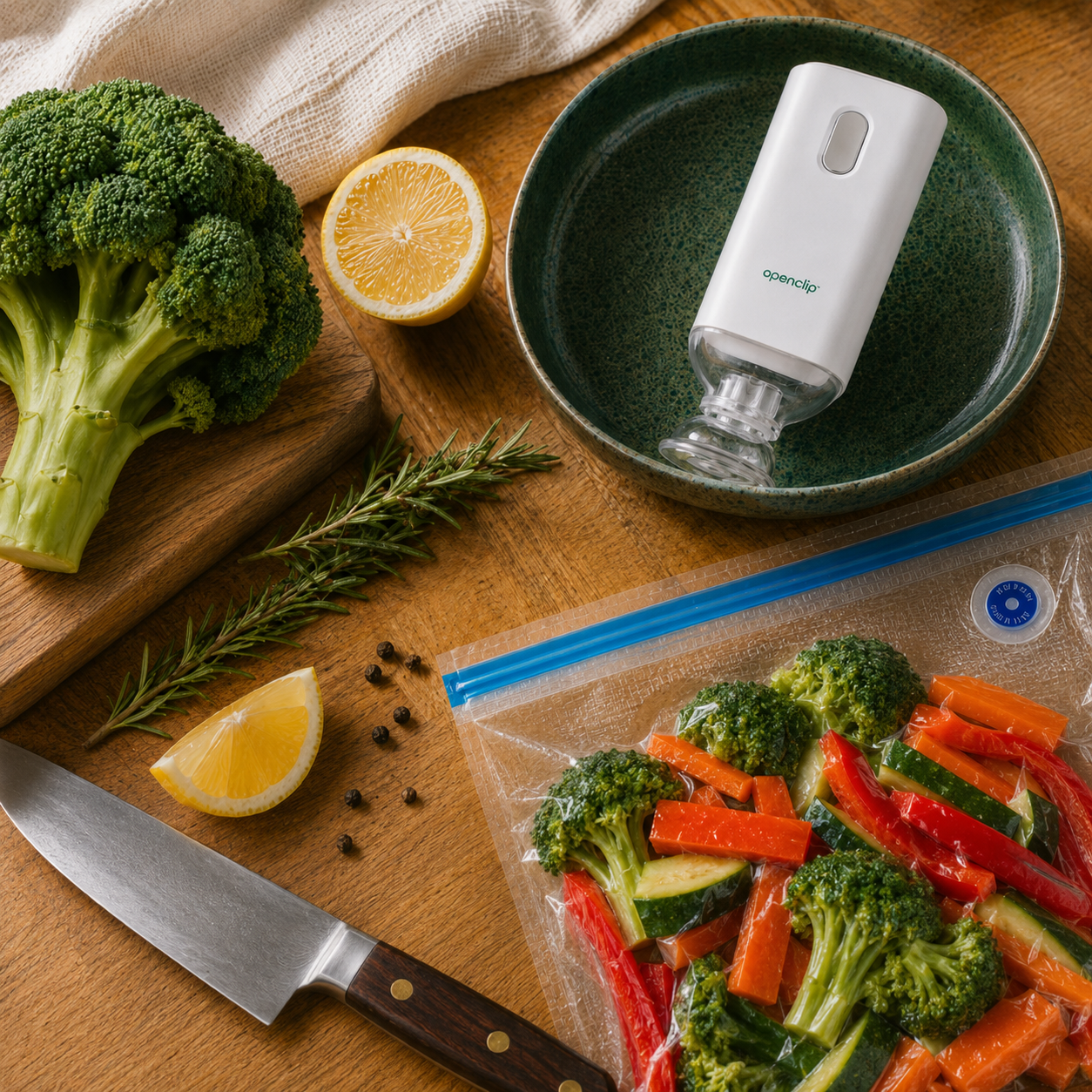 Made for the food you actually buy.