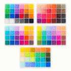 OpenClip 120-colour mini fuse bead kit — colour trays