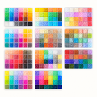 OpenClip 264-colour mini fuse bead kit — colour trays