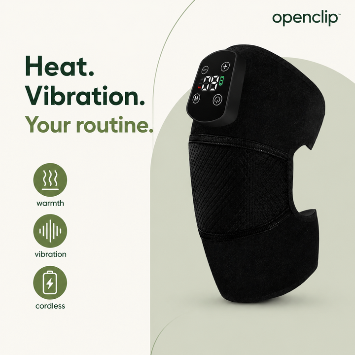 StrideWrap warmth vibration and cordless design