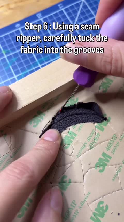 Tuck the edges